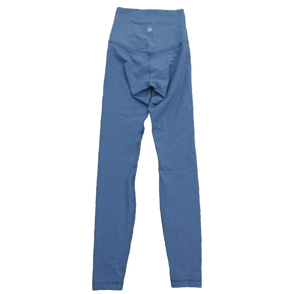 New Lululemon Size 0 Leggings Align HR Pant 28" WSDN Washed Denim $98 - Picture 2 of 6